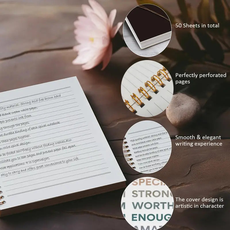 Positive Affirmations Spiral Notebook