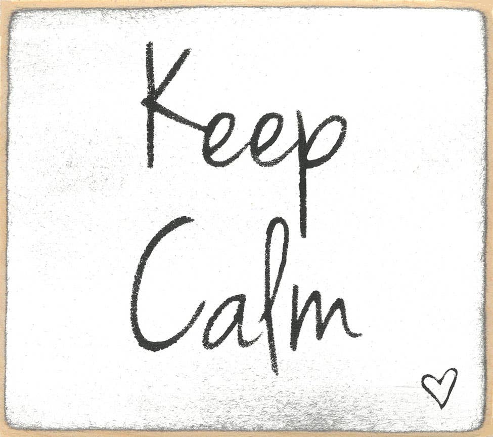 3X3-Keep Calm-SIGN