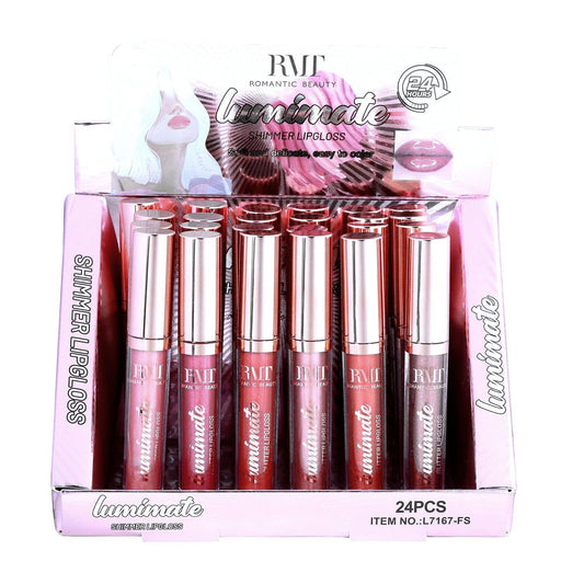 Luminate Shimmer Lip Gloss NUDE Tones