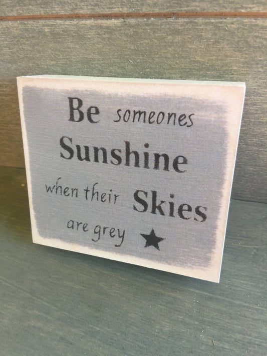3X3-Be Someones Sunshine-SIGN