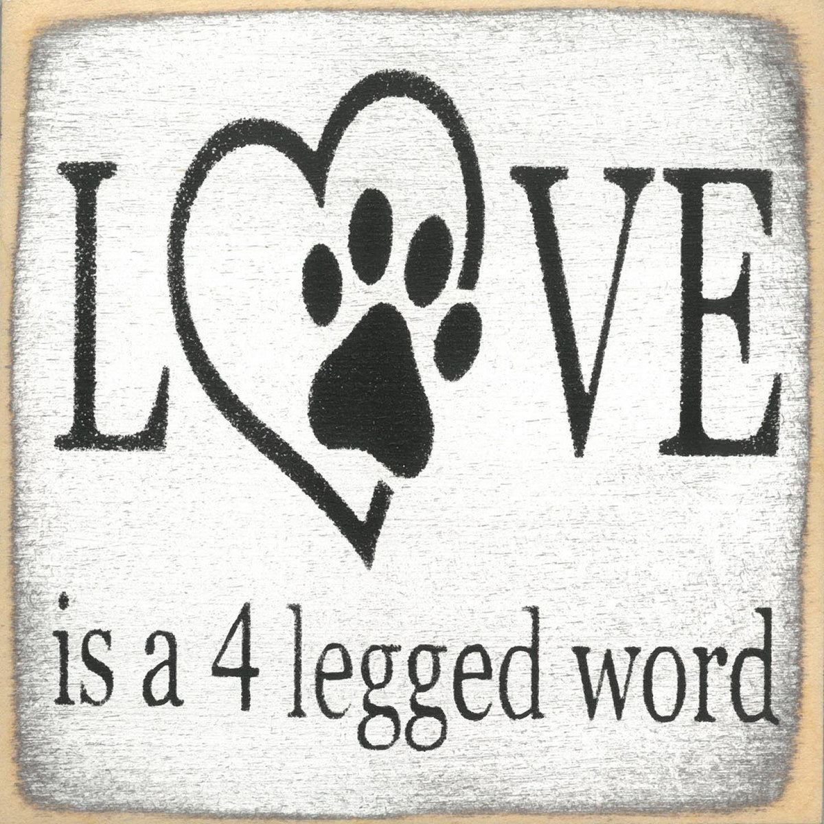 5X5-Four Legged Word-SIGN