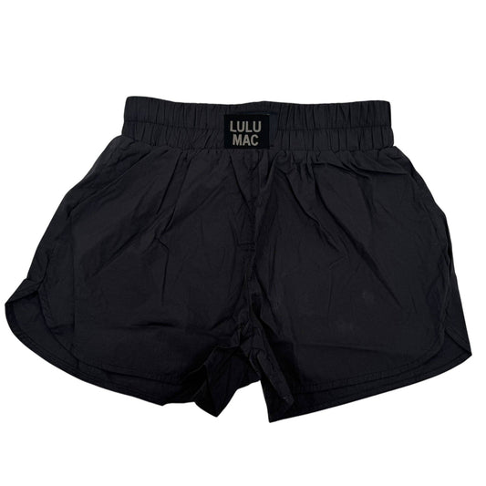 LULU MAC SOLID SHORTS-BLACK