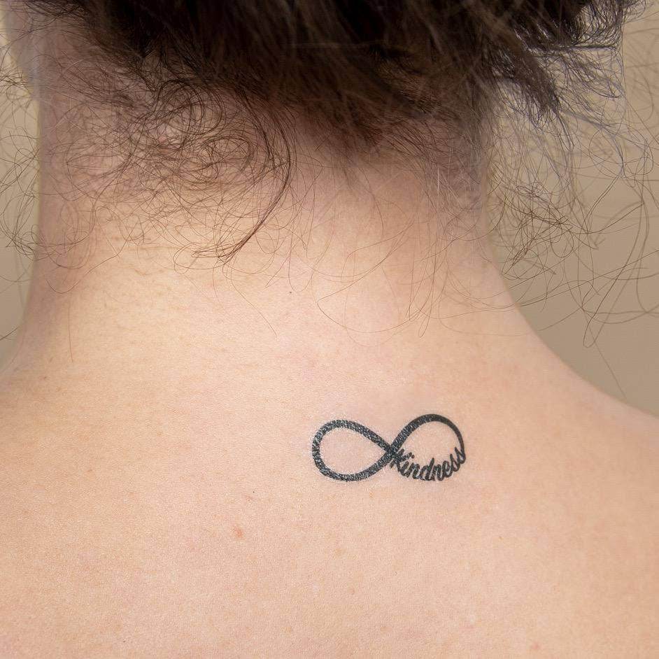 Kindness (Infinity Loop) Temporary Tattoo (pkg/3) - 7 Semicolon Couture