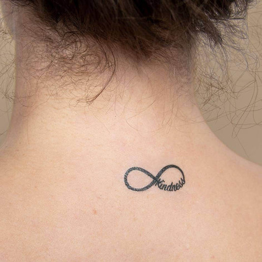 Kindness (Infinity Loop) Temporary Tattoo (pkg/3) - 7 Semicolon Couture