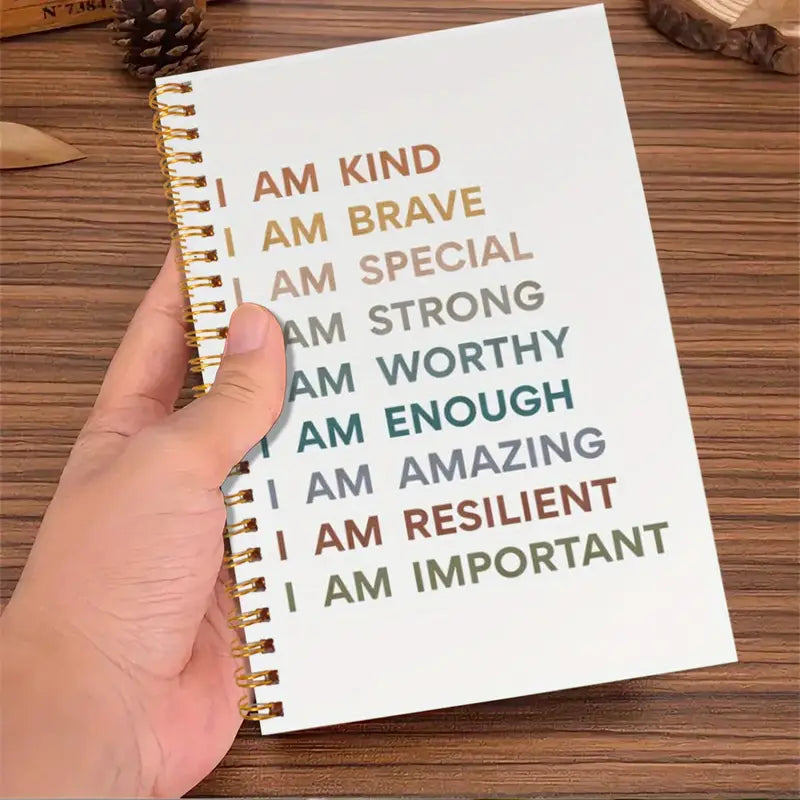 Positive Affirmations Spiral Notebook