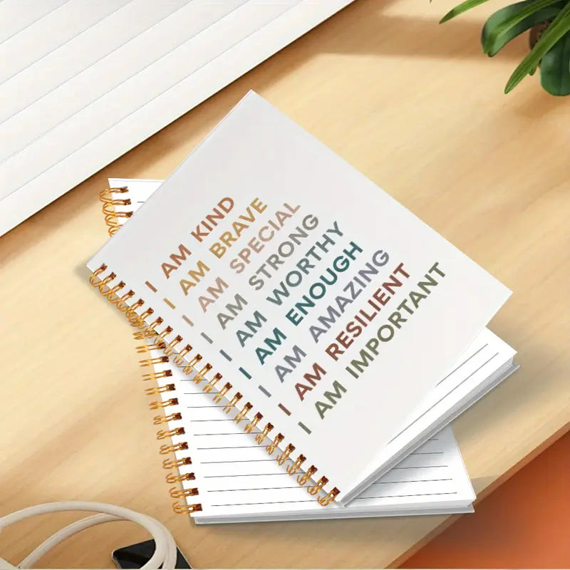 Positive Affirmations Spiral Notebook
