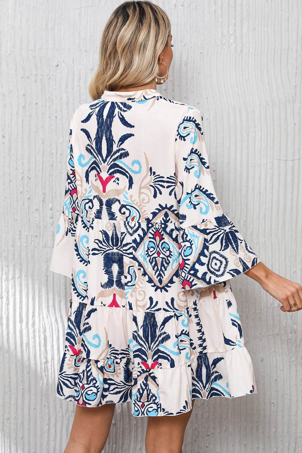 Tribal Print Dress - 7 Semicolon Couture