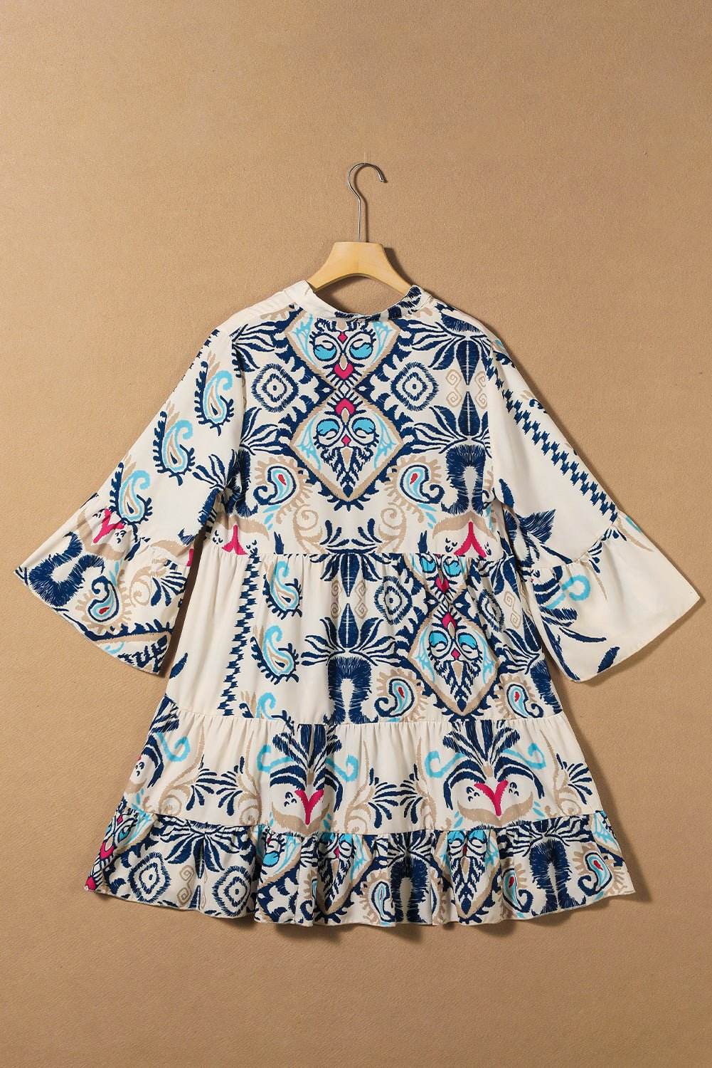 Tribal Print Dress - 7 Semicolon Couture