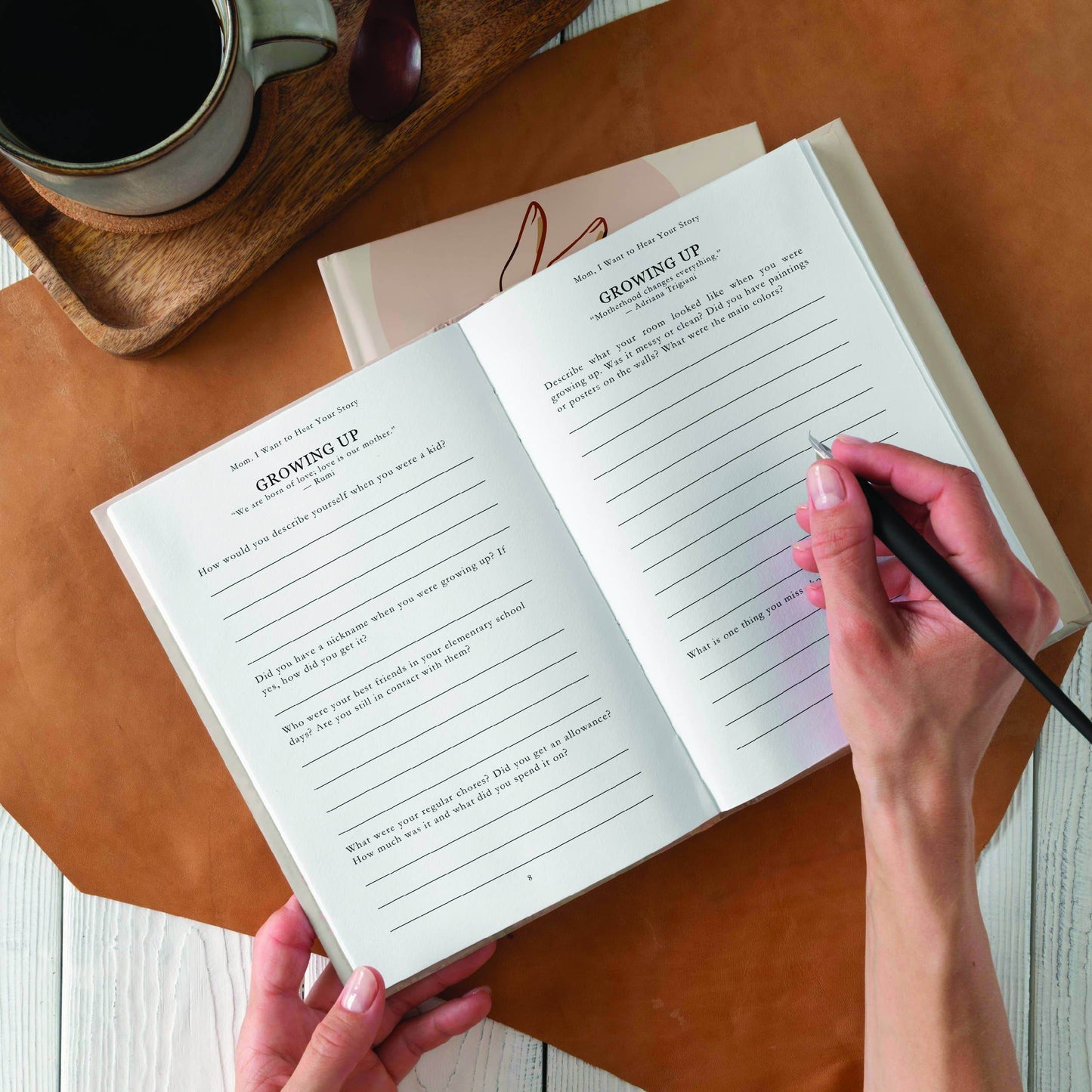 Mom, I Want to Hear Your Story- Journal - 7 Semicolon Couture