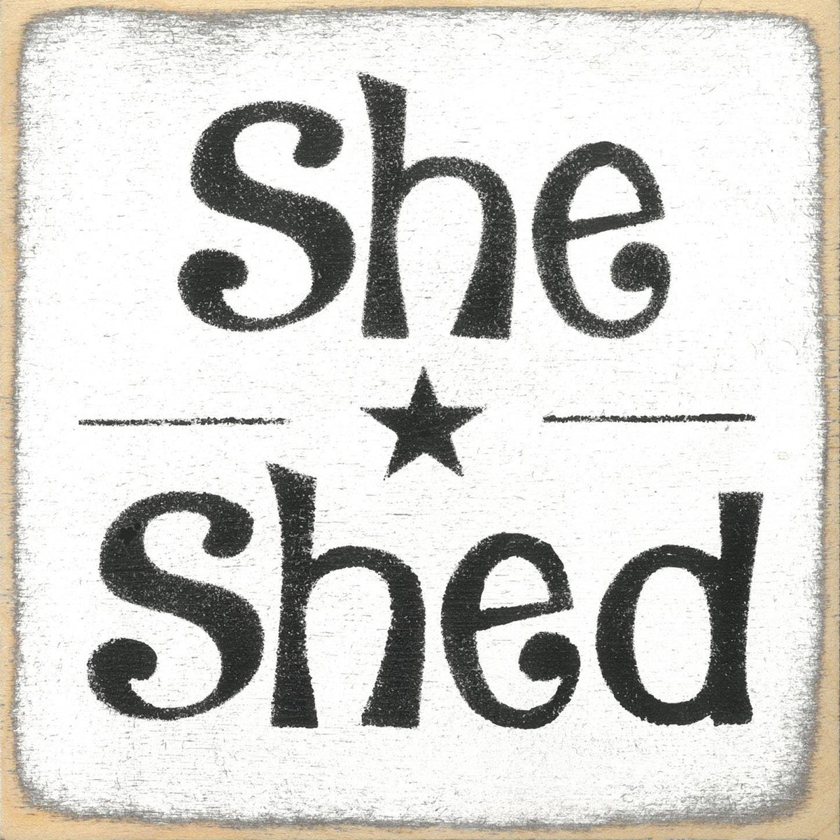 5X5-She Shed-SIGN
