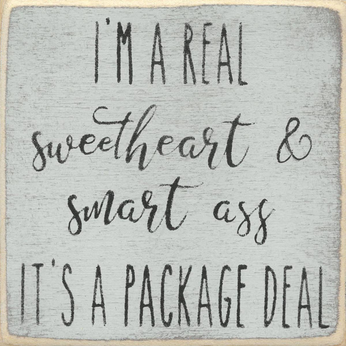4X4-Sweetheart & Smart Ass-SIGN