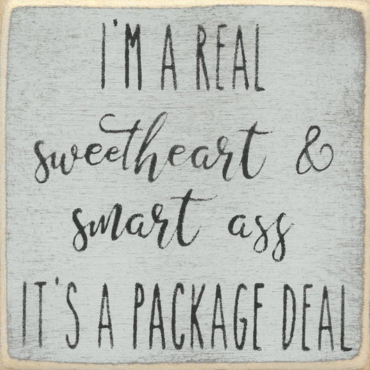 4X4-Sweetheart & Smart Ass-SIGN
