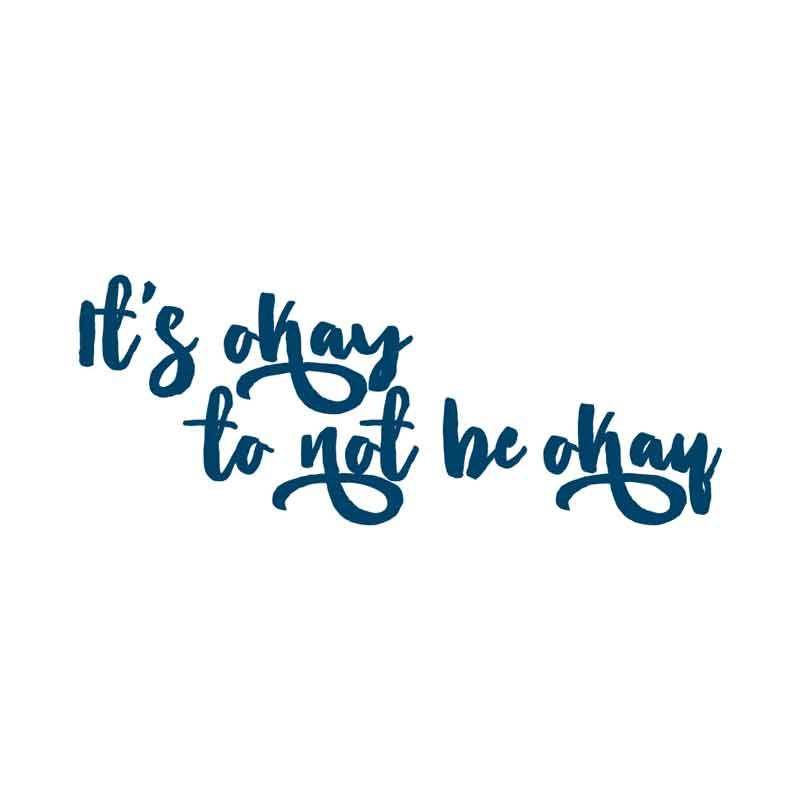 It's Okay To Not Be Okay Manifestation Tattoo (pkg/3) - 7 Semicolon Couture