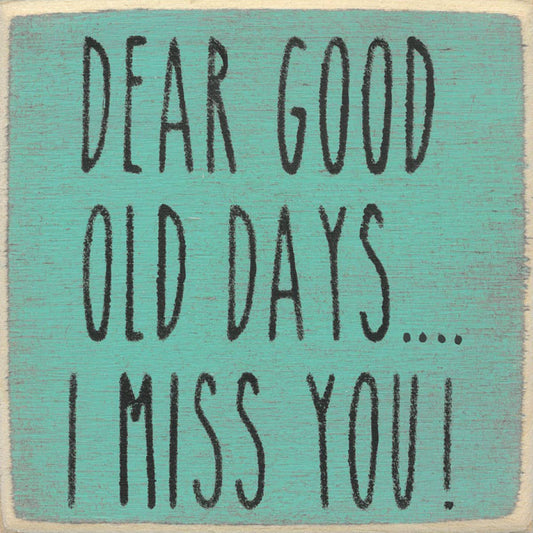 4X4-Good Old Days-SIGN