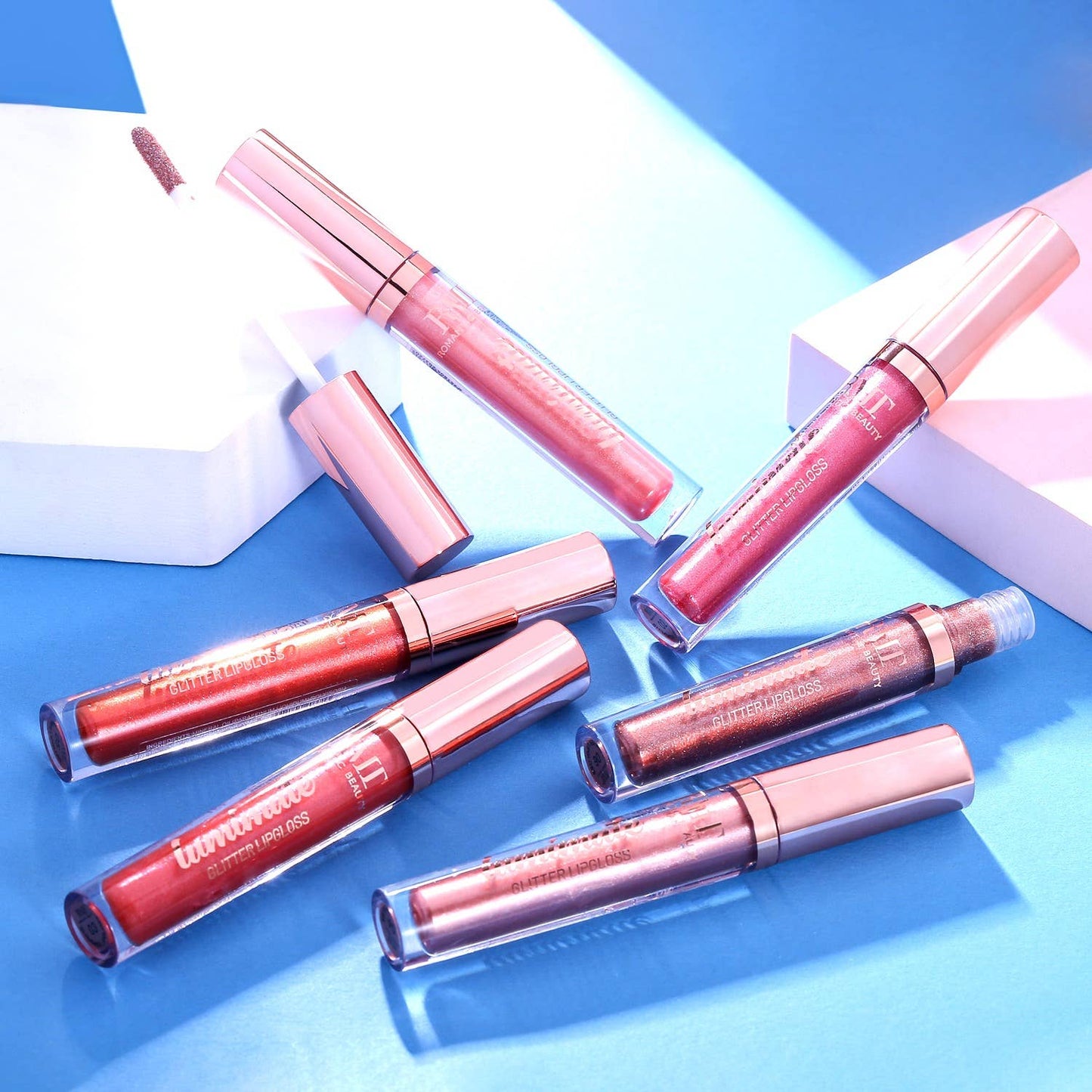 Luminate Shimmer Lip Gloss NUDE Tones