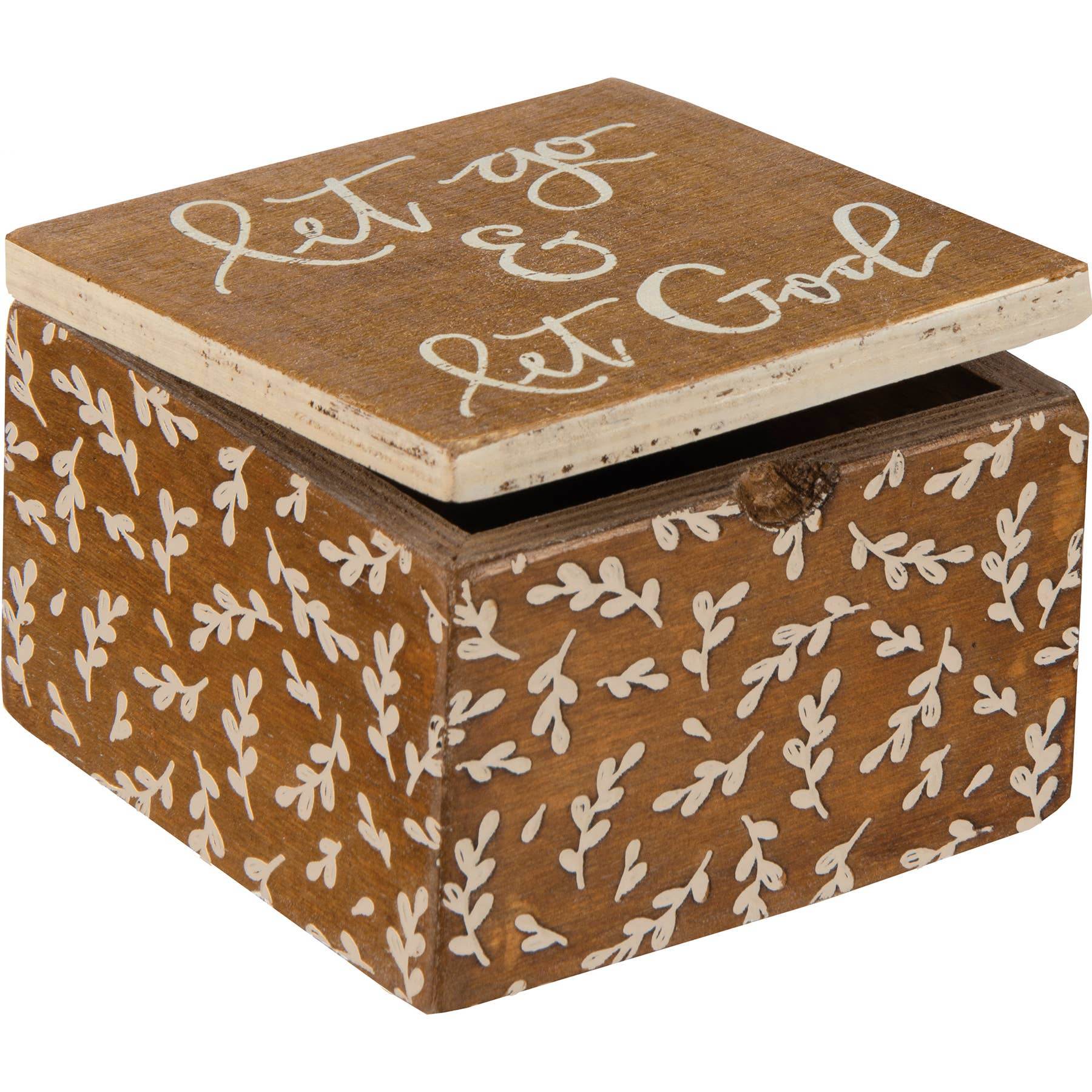 Samicolan Box Let Go & Let God Hinged Box – 7 Semicolon Couture