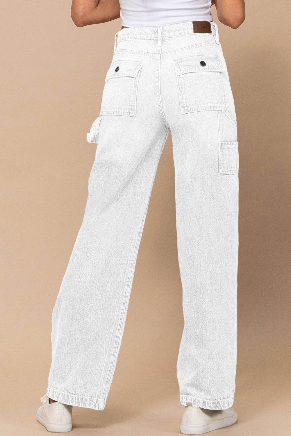High Waist Cargo Pants - 7 Semicolon Couture