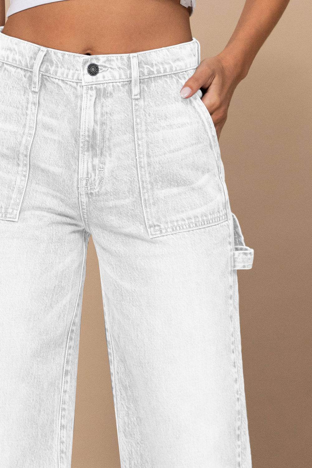 High Waist Cargo Pants - 7 Semicolon Couture